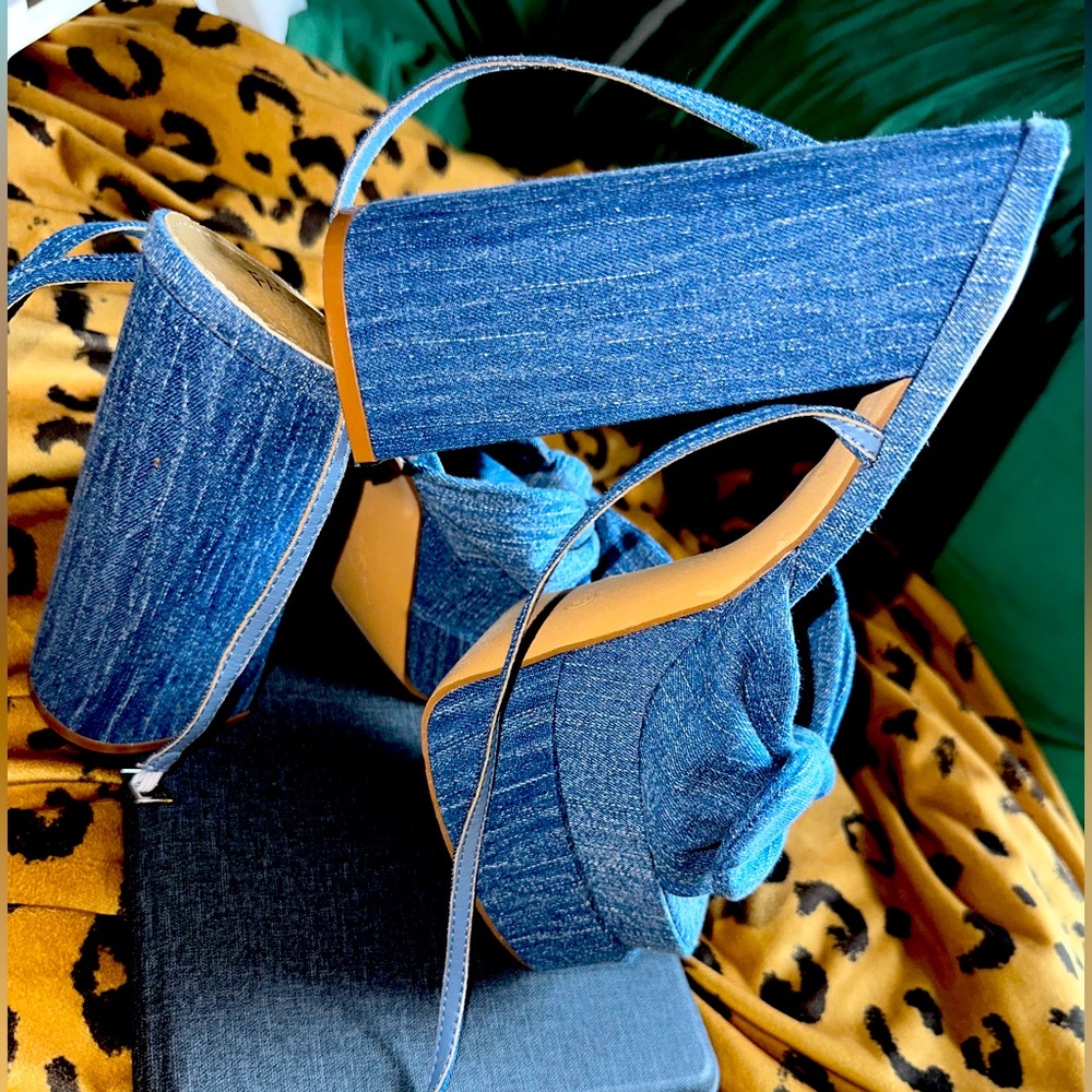 Denim platforms